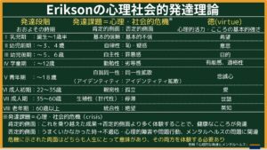 心理社会的発達理論